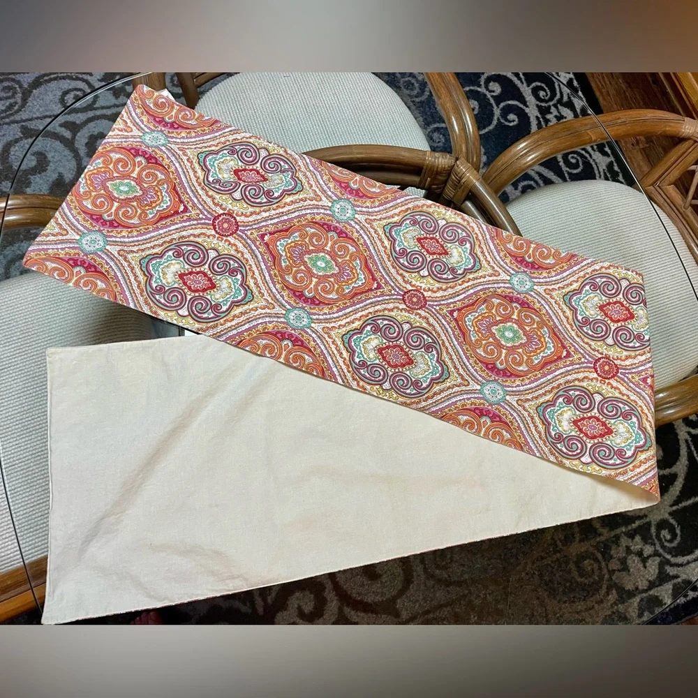 Pier 1 Imports Paisley Table Runner 72”